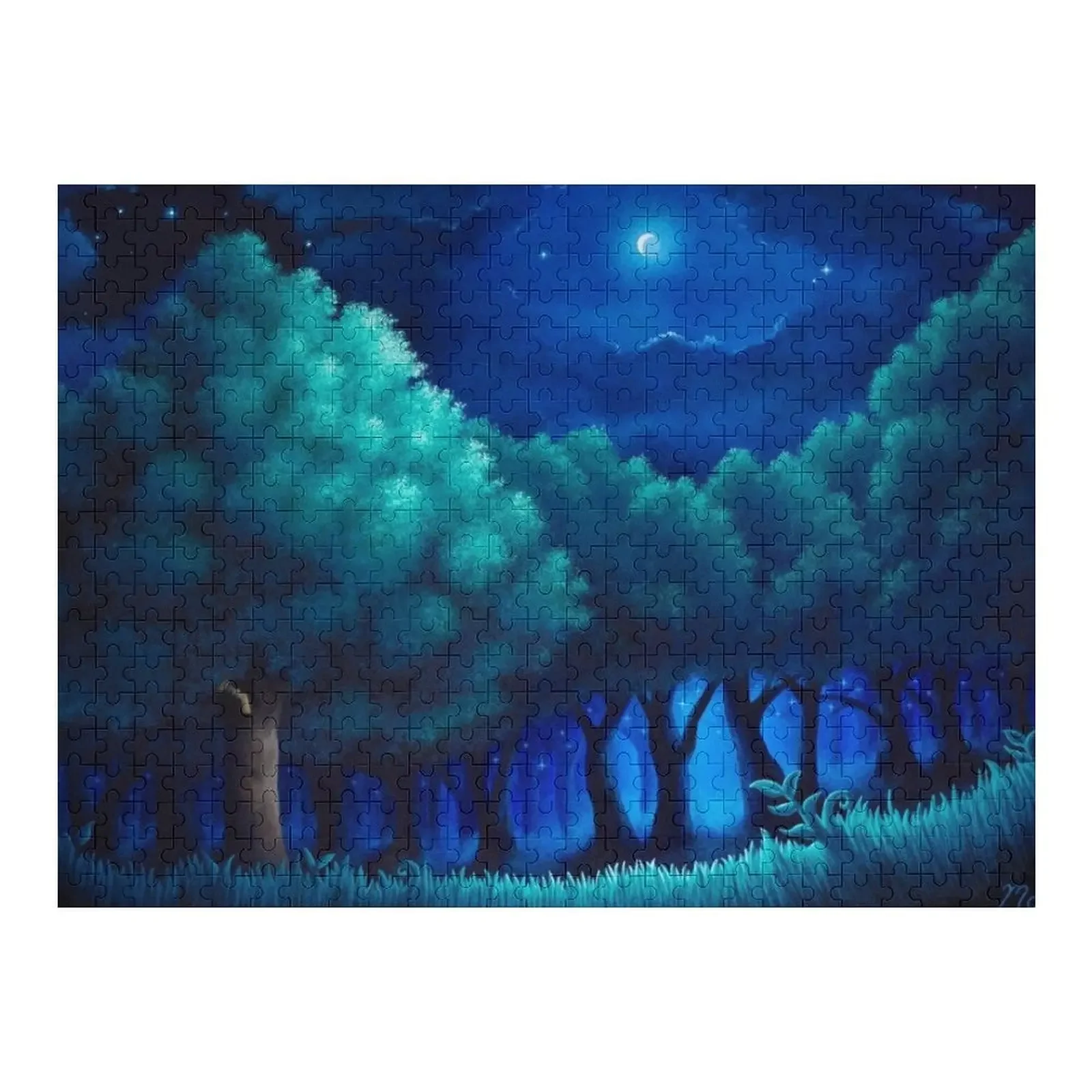 

Viridian Forest Jigsaw Puzzle Wood Adults Custom With Photo Puzzle