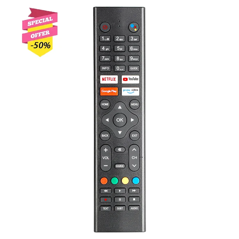 

New IR Remote Control For Antteq TuTu RCA Android Smart TV RAQ55UN1 AG50D1 AG32H3 AG42F3 AG24F1DCU TUS24HF1A TUS32HN1A TUS42FD1A