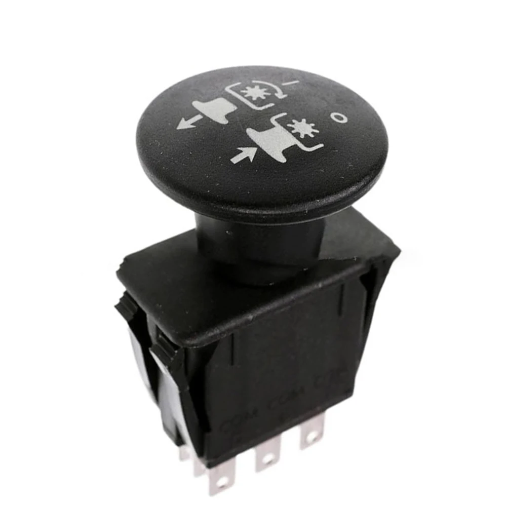 Equipment Repair Black Blade Clutch Switch 8 Terminal Design 7.7 * 4.3 * 3.8cm Operates At 9-16VDC FOR CRAFTSMAN For Ariens