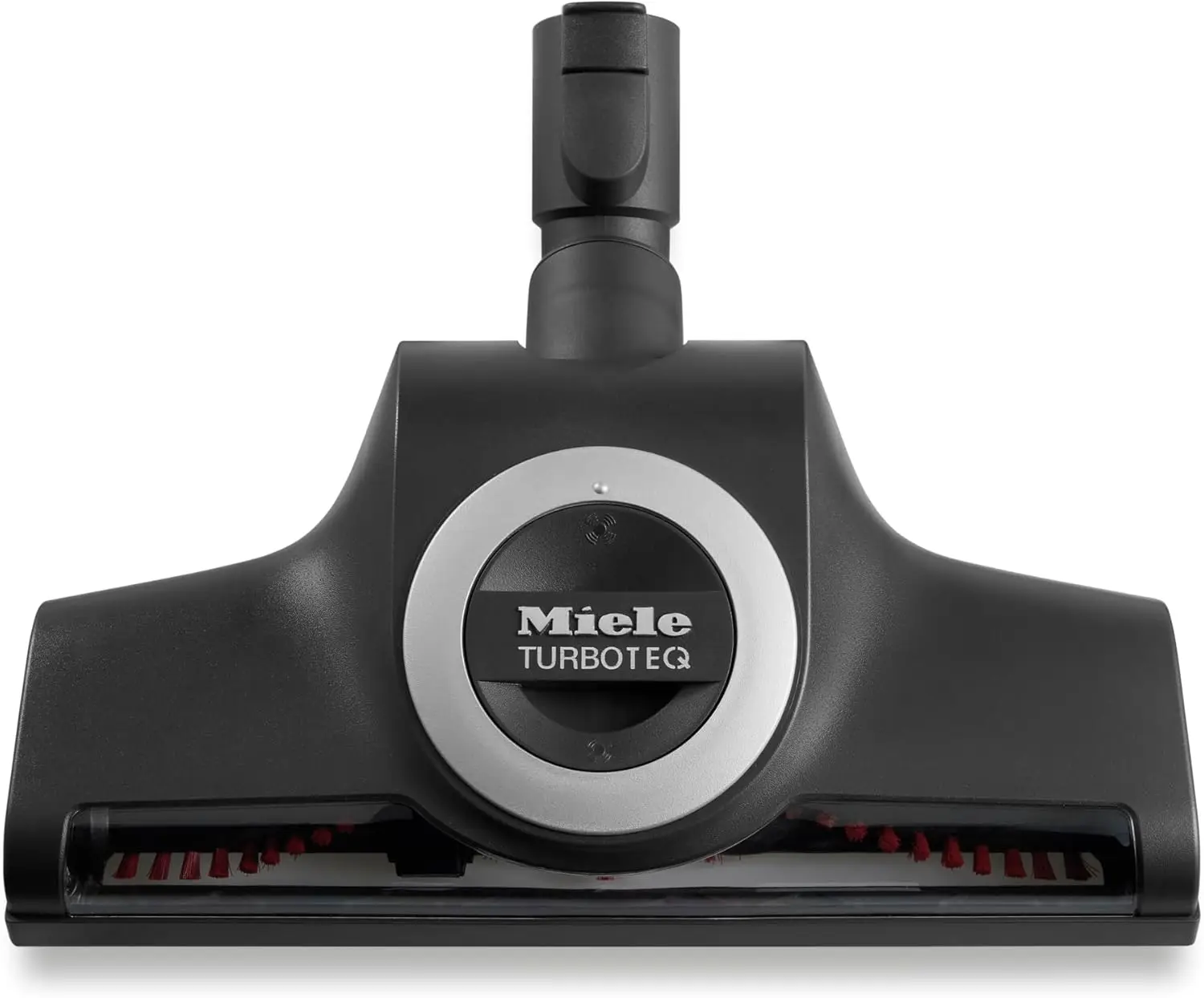 TurboTeQ Turbo Brush STB 305-3, Attachable Floorhead for Effortless Vacuuming of Low-Medium Pile Carpet Black 28cm x 28cm