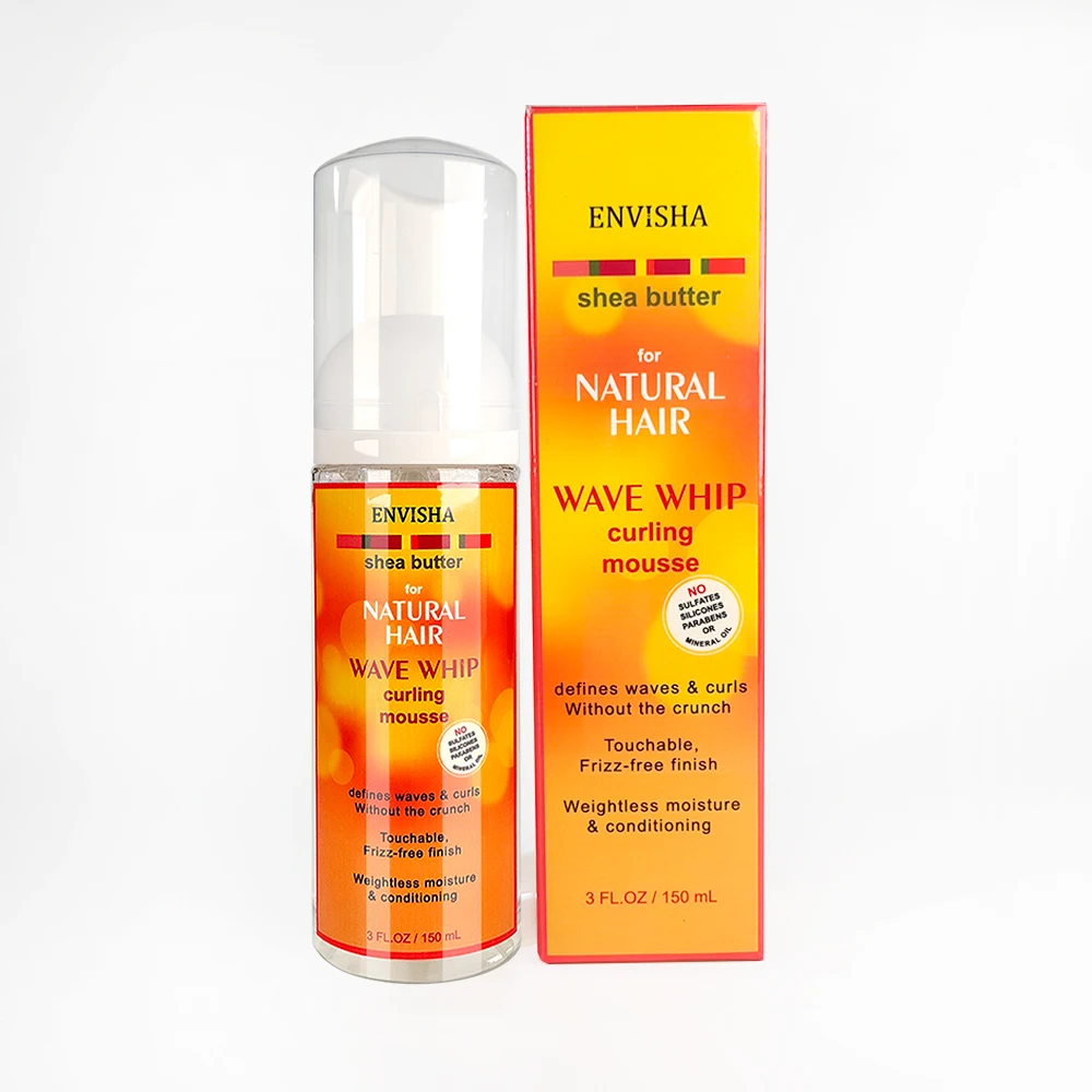 ENVISHA Curly Hair Bounce Haarpflege-Styling-Mousse, Curling Boost Cream, Styling-Schaum, feuchtigkeitsspendender Relaxer für Perücken, natürliches Elastin – Detail 9