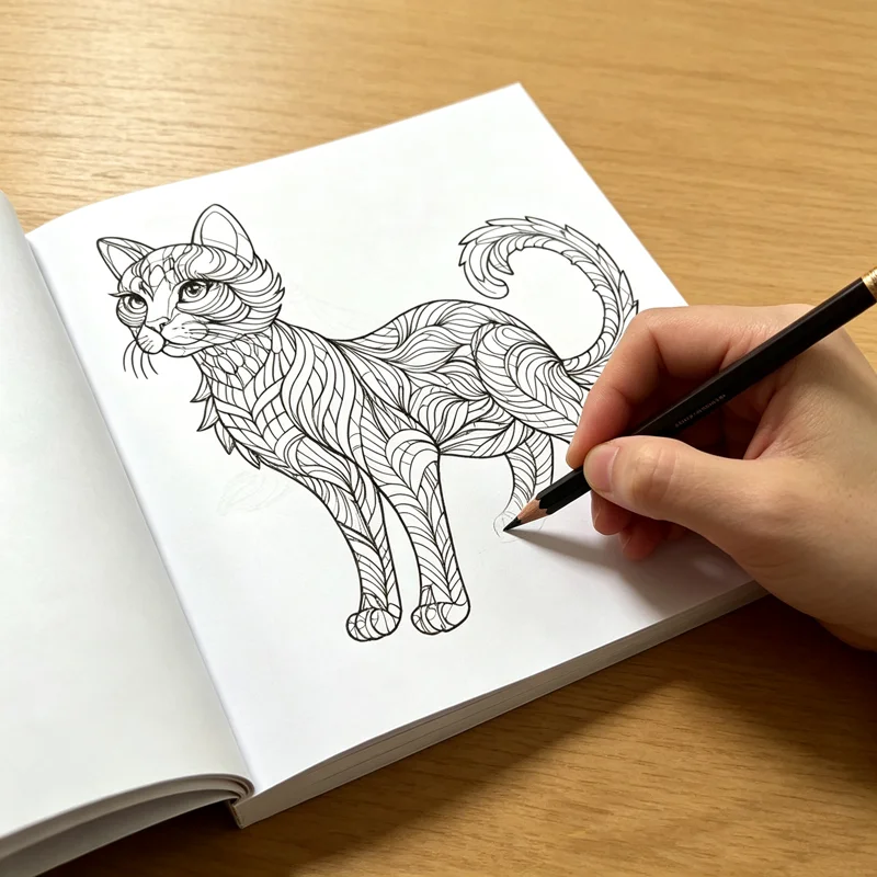 Mindful Mandala Animal Coloring: Calming Wildlife Art for Relaxation & Creativity
