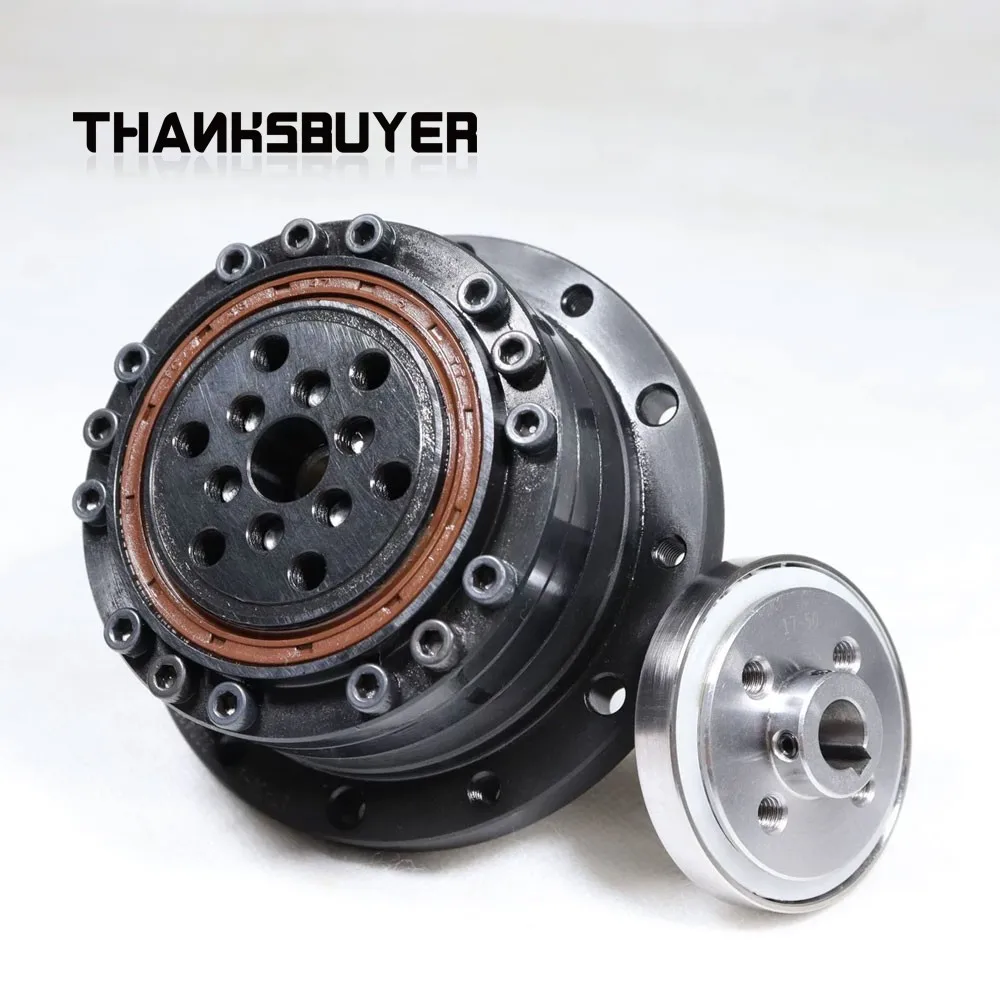 HBS14/HBS17-30/50/80/100 Cup Type Harmonic Reducer, High Precision Robot Joint Gear Drive for Servo Motor