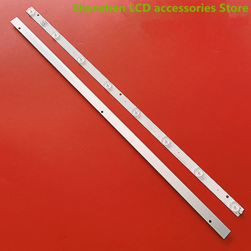 56.3CM POUR SAMYANG E32D1900 Barre lumineuse KJ32D08-ZC21F-05 303KJ320038 TV 56.3CM 3V 8LED 100% NOUVEAU