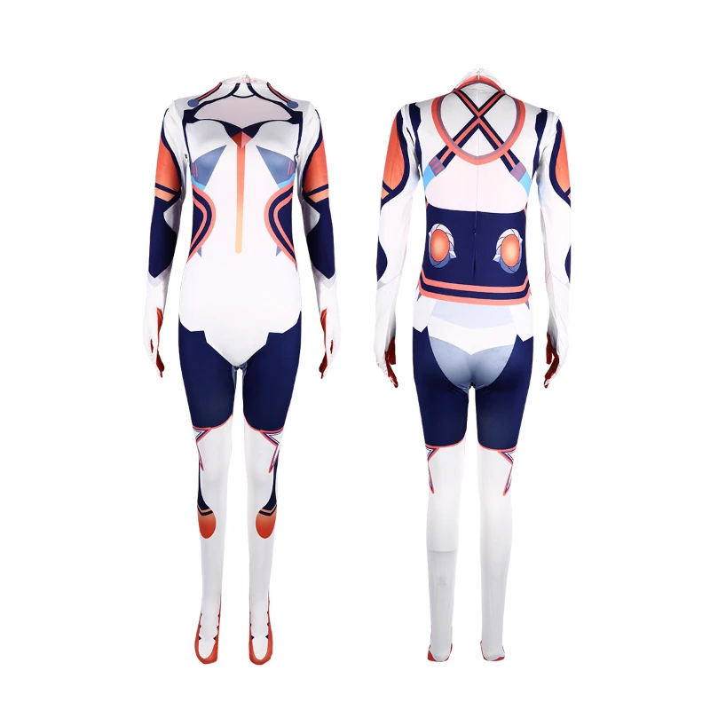 Halloween Tight Bodysuit Asuka DVA Daji Zero 2 Cosplay Overwatch Chiana Rei Ayanamicos Evangelical Warrior Traje Zentai