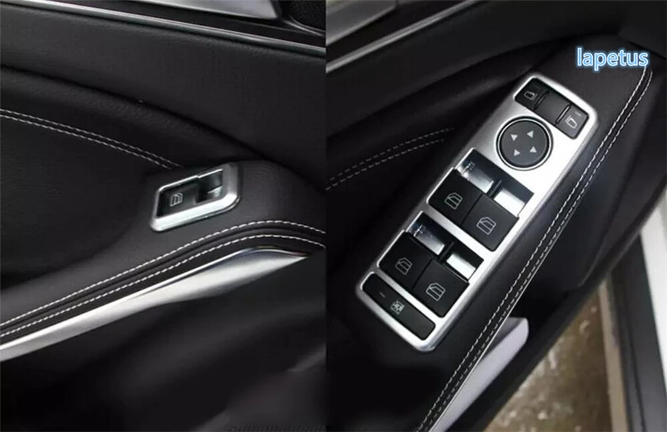 

Inner Door Armrest Window Switch Control Decor Panel Cover Trim For Mercedes Benz C Class W204 Sedan 2011 - 2013 Car Accessories