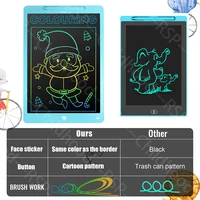 Tablette d'écriture LCD 16 pouces, grand planche à dessin électronique couleur, écran effaçable, jouets éducatifs parfaits, cadeau d'anniversaire et de noël 6