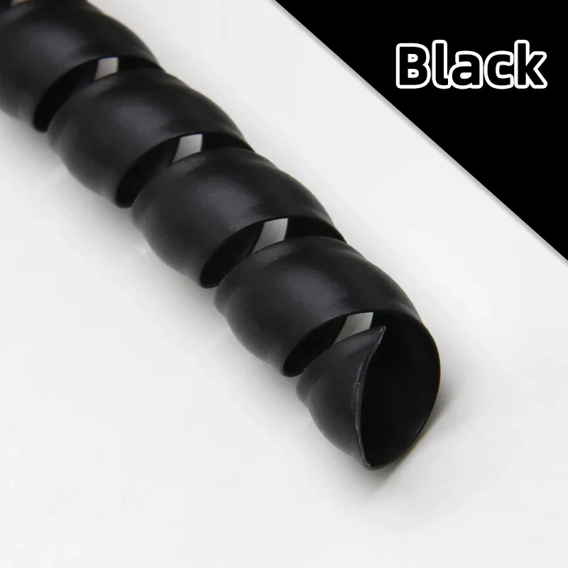 2/5/10 Meter 8 mm ~ 40 mm Leitungsorganisator Rohrschutz Flexible Spirale Wrap Wicklung Kabel Drahtschutz Kabelhülle Abdeckung Rohr