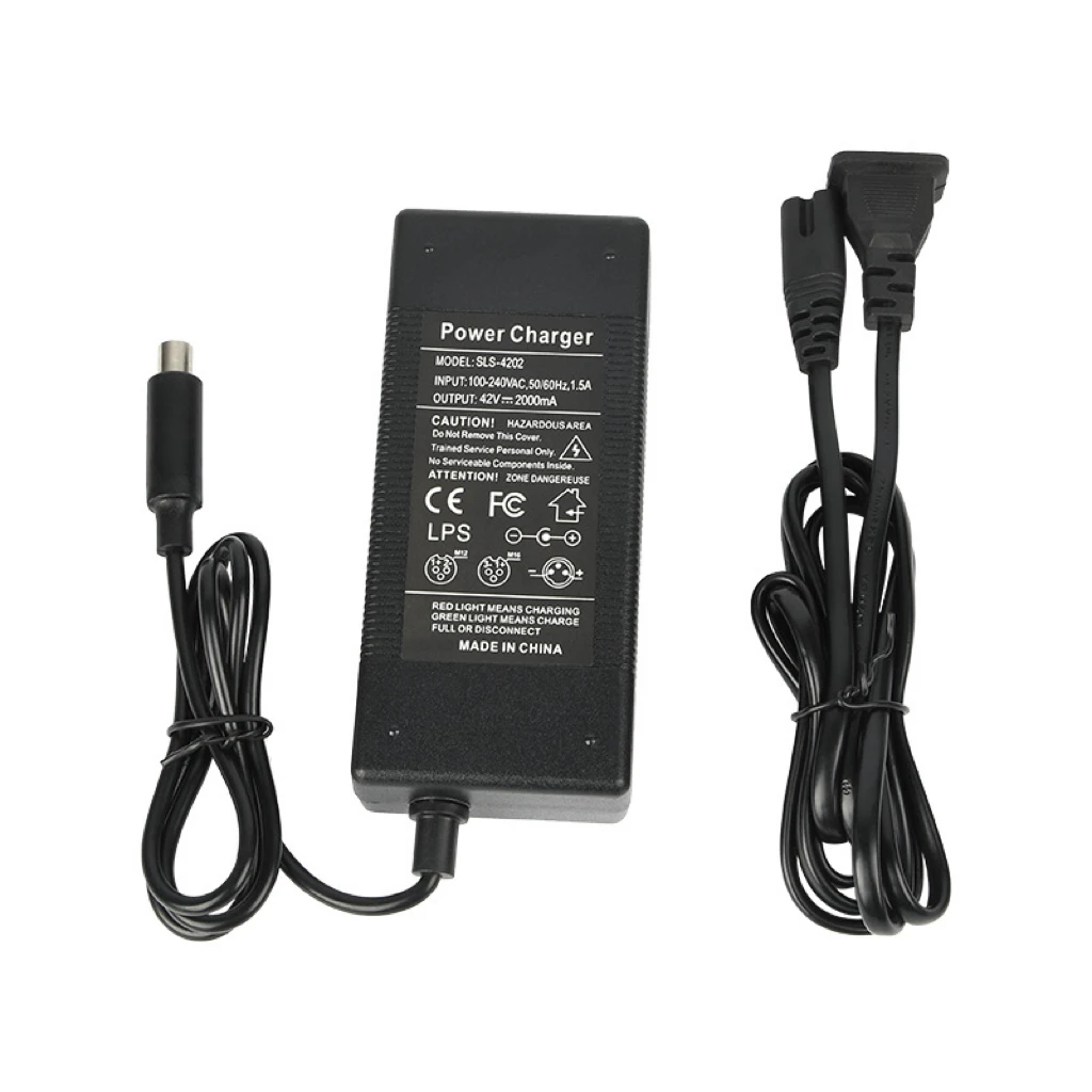 42V 2A Universele Batterij Oplader Adapter voor Ninebot Es1 Es2 Es4 E22 E25 F40 F20 Xiaomi M365 1S pro Pro2 Elektrische Scooter - afbeelding 2