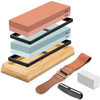 Water Stone, sharpening machine, Whetstone-set for sharpening knives 400/1000 3000/8000 GIFT