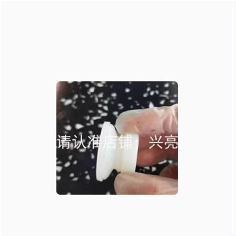Snow slush machine parts black handle for CARPIGIANI snow melt machine rubber ring parts