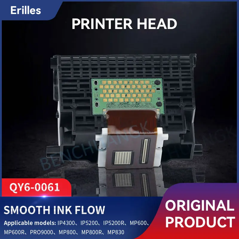 Printhead QY6 0061 kepala cetak Printer, untuk Canon IP4300 IP5200 IP5200R MP600 MP600R MP800 MP800R mp830untuk bagian Printer Canon