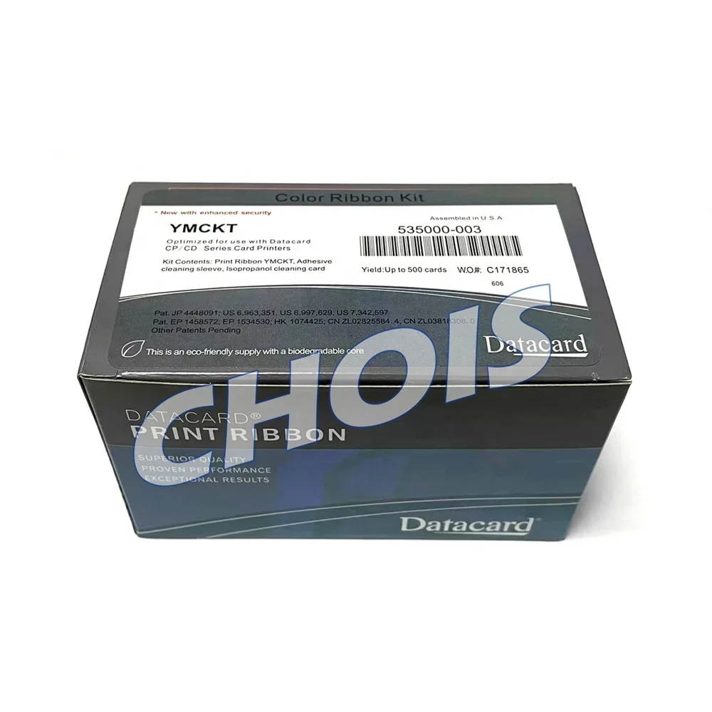 100% Original Datacard CP40 Color Ribbon 500 Images 535000-003