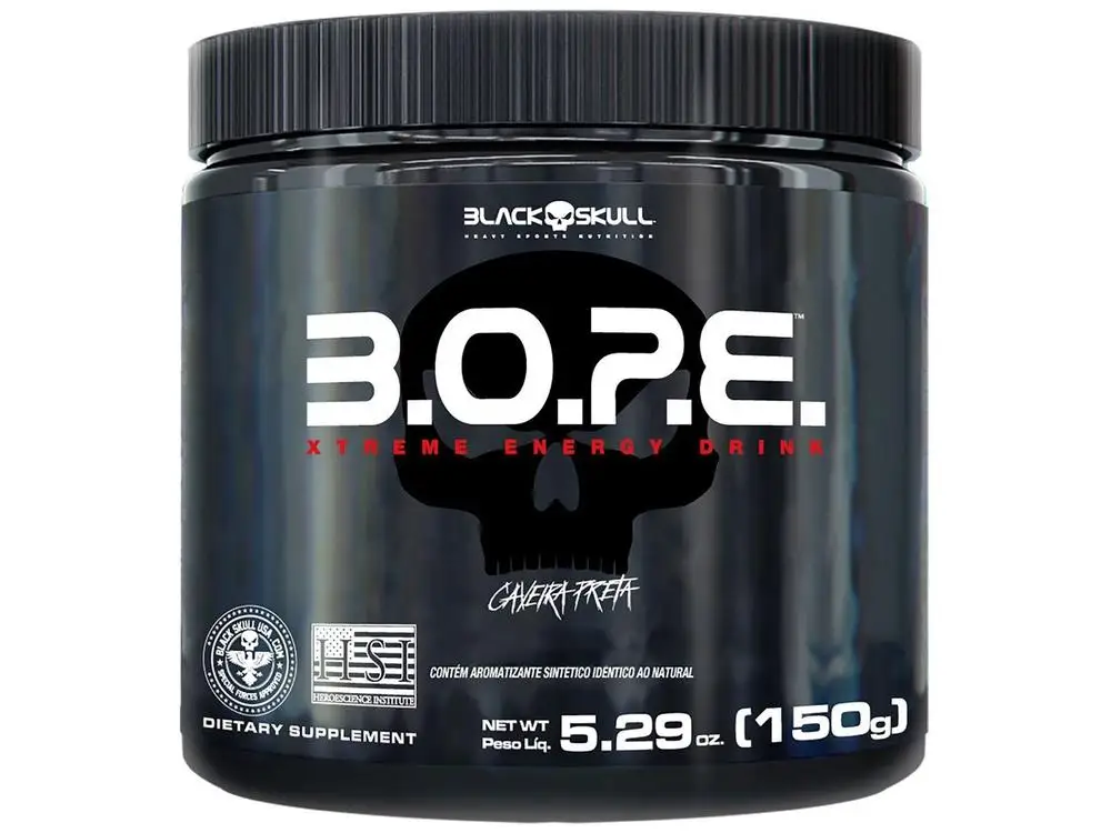 Pré Treino Black Skull B.O.P.E em Pó 150g