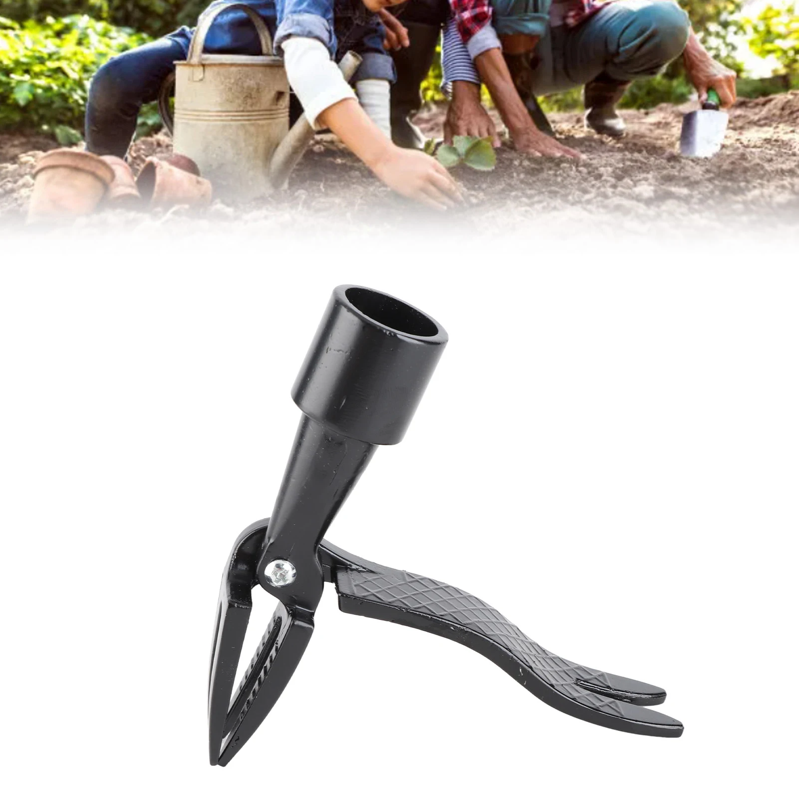 ZK40 Stand Up Weed Puller Professional Aluminum Alloy Weed Puller for Garden Farm Courtyard Outdoor