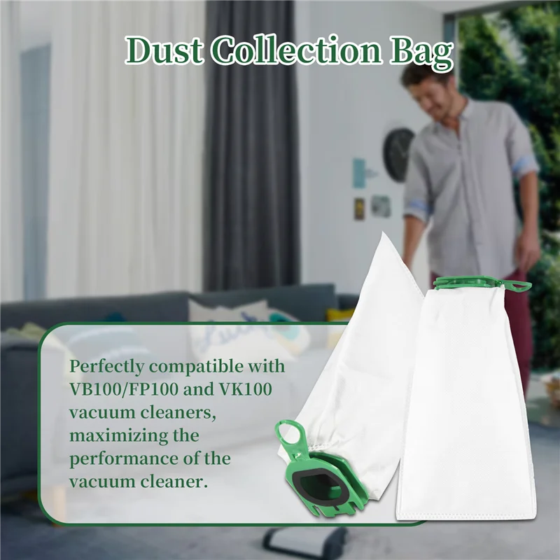 ABKR-запасные части, пылесборник для Vorwerk Kobold VB100 VB 100 FP100 FP 100, аксессуары для беспроводного пылесоса