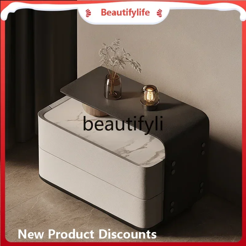 

ss8617 Минималистичная прикроватная тумбочка, легкая роскошь, античный стиль, простая прикроватная тумбочка