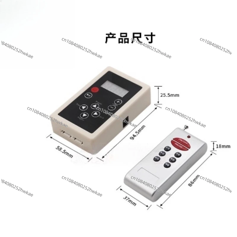 WS2811 كامل اللون شرائط مصباح التحكم عن بعد 1903 تحكم 12 فولت سيمفوني 16703 شرائط مصباح تحكم RF التحكم عن بعد