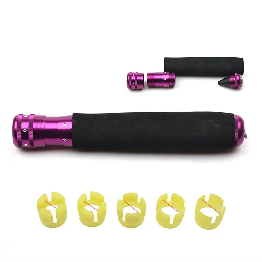 

Aluminum Alloy Rod Change Handle Grip Lightweight Wear-resistant Fishing Rod Handle Grip EVA Multi-function