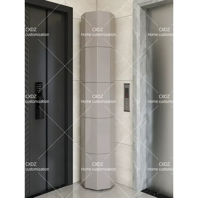 Rotating Shoe Cabinet Ultra Narrow Round Cylinder Intelligent Disinfection Entrance Storage for Household Door 2026 New