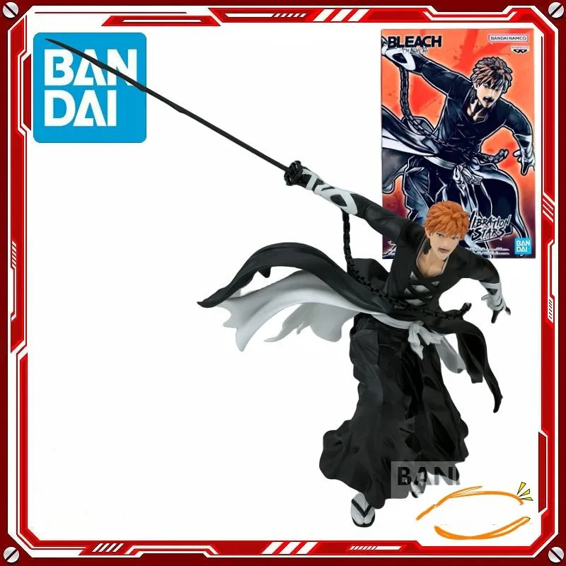 

Оригинальная фигурка Bandai Banpresto Vibration Stars Kurosaki Ichigo, аниме, натуральная модель игрушки