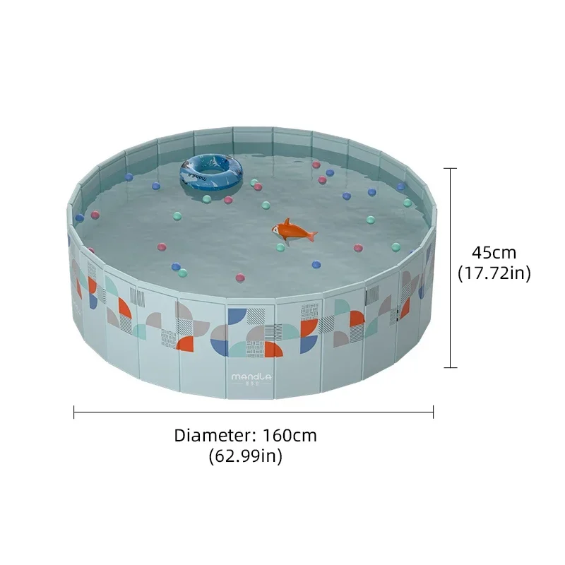 Large Swimming Pool Non-Inflatable With Sunshade Foldable PVC Family Home Outdoor Garden Backyard Bath Water Sports Party Pool