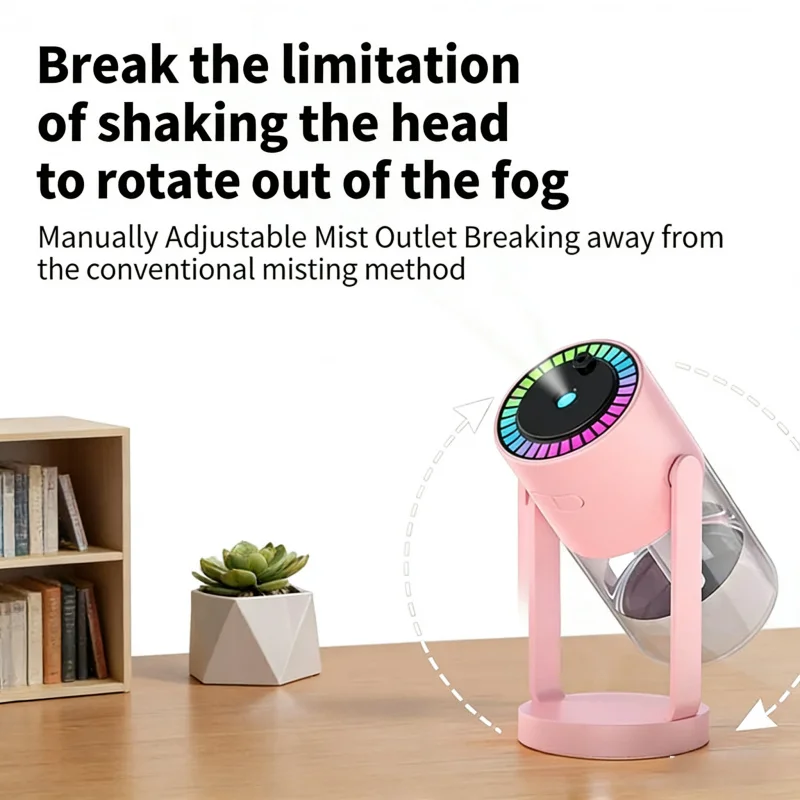 

Настольный автомобильный увлажнитель воздуха с проекцией звездного неба, USB-увлажнитель с функцией вращения головки, креативный распылитель для увлажнения воздуха