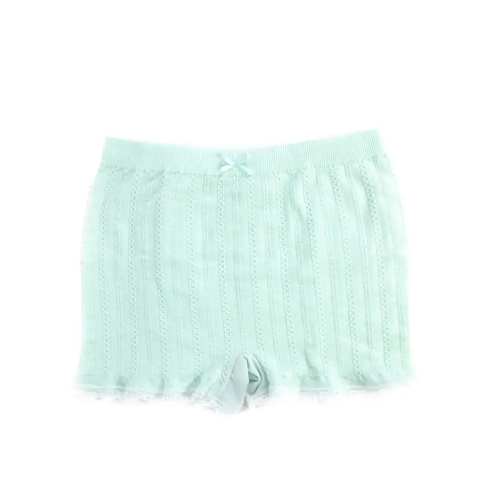 Calcinhas sexy de renda para mulheres, cintura, sem costura, alongamento, conforto de segurança, calças altas femininas, shorts boxer, moda, então G8I9