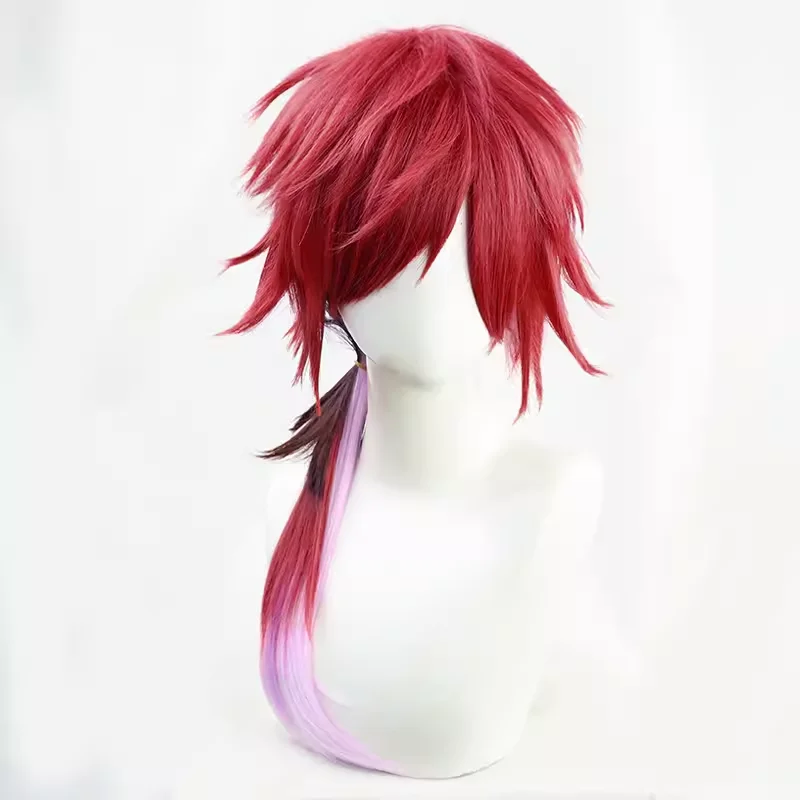 Virtual YouTube Vtuber Lauren Iroas Cosplay Wig Halloween Carnival Party Props Synthetic Hair Heat Resistant Fiber + Wig Cap