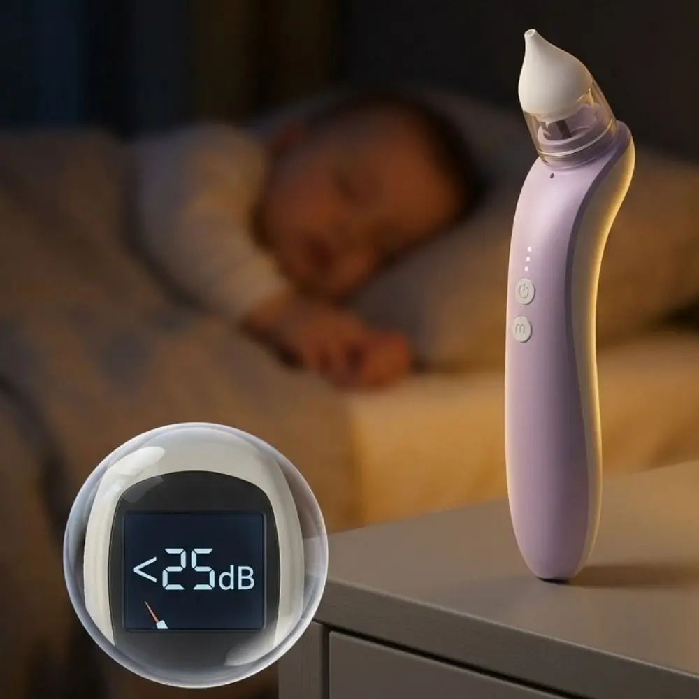 

Electric Electric Baby Nasal Aspirator Deep Cleaning Suction Function Infant Nose Cleaner Portable Relieve Nasal Congestion