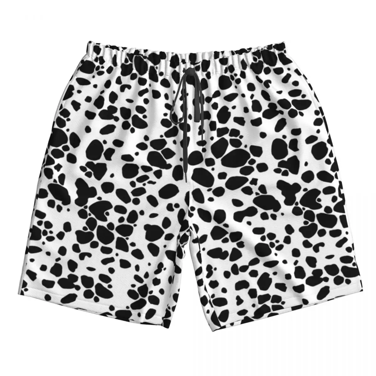 

Dalmatian Dog Texture Trunks Beach Board Shorts Casual Quick Dry Swim Summer Men Pants
