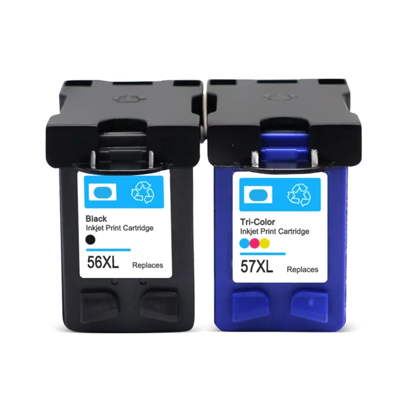 For HP56 57 Compatible Refillable Ink Cartridge for HP 56 57 XL PSC 4200 1110 1205 1210 1215 1219 1315 1340 1350 2210 Printer