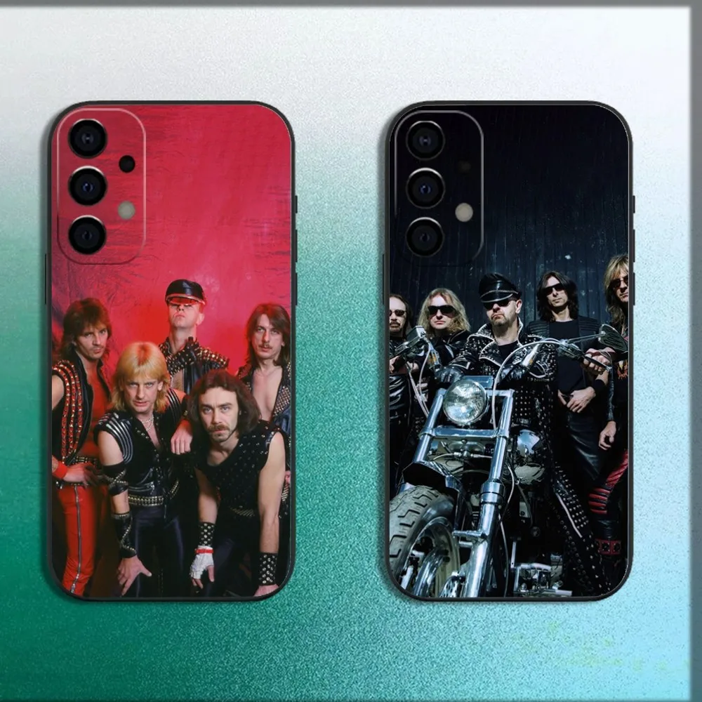 

Rock Band J-Judas Priest Phone Case For Samsung Galaxy A13,A21s,A22,A31,A32,A52,A53,A71,A80,A91 Soft Black Cover