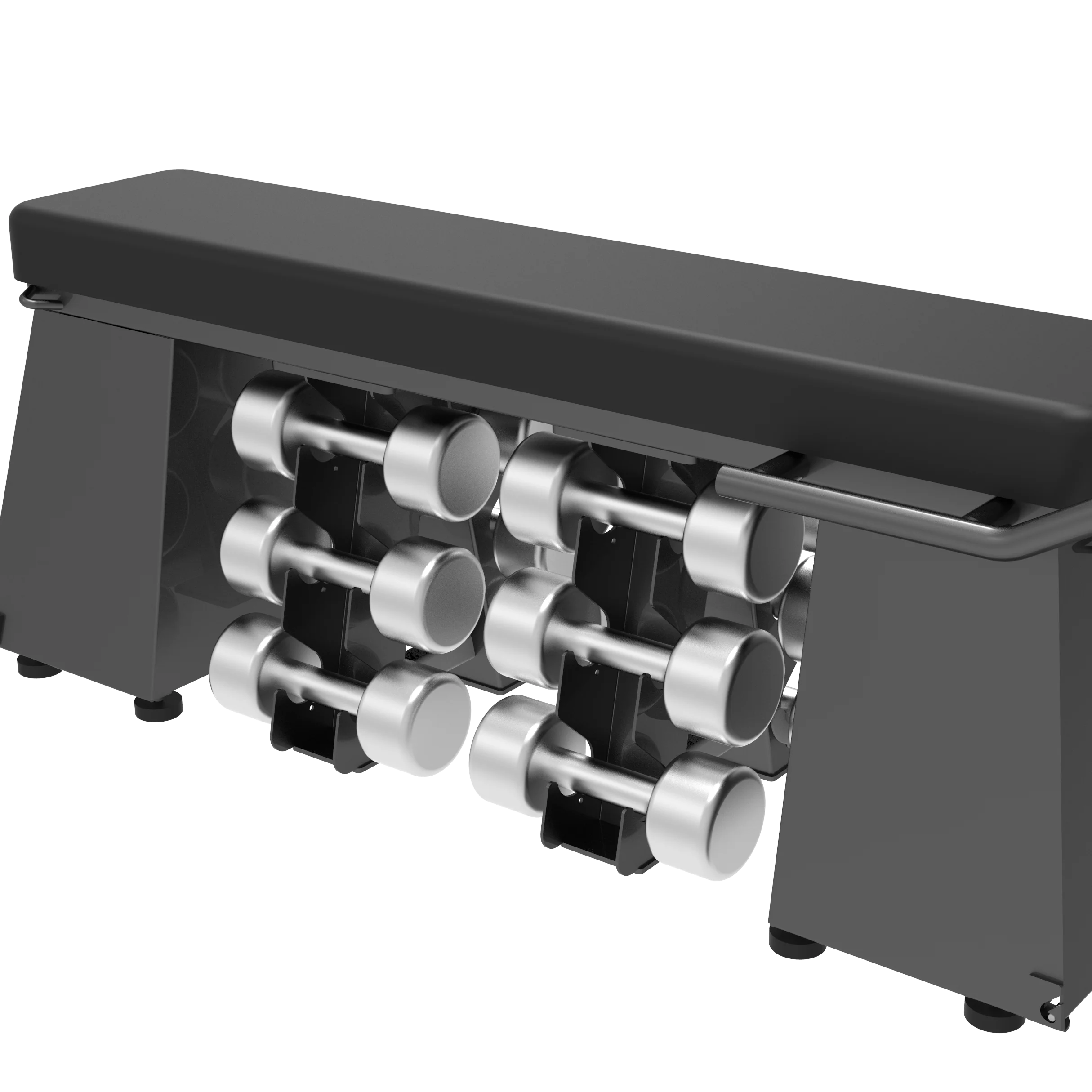 

Flat Workout Bench Box Gym Bench With Storage Adjustable Multi Functional Dumbbell Storage Bench