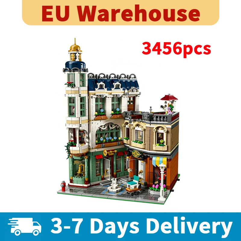 3456pcs Collect Models Building Block Set, Compatible With Legoed Particles Suitable For Halloween Christmas Gifts