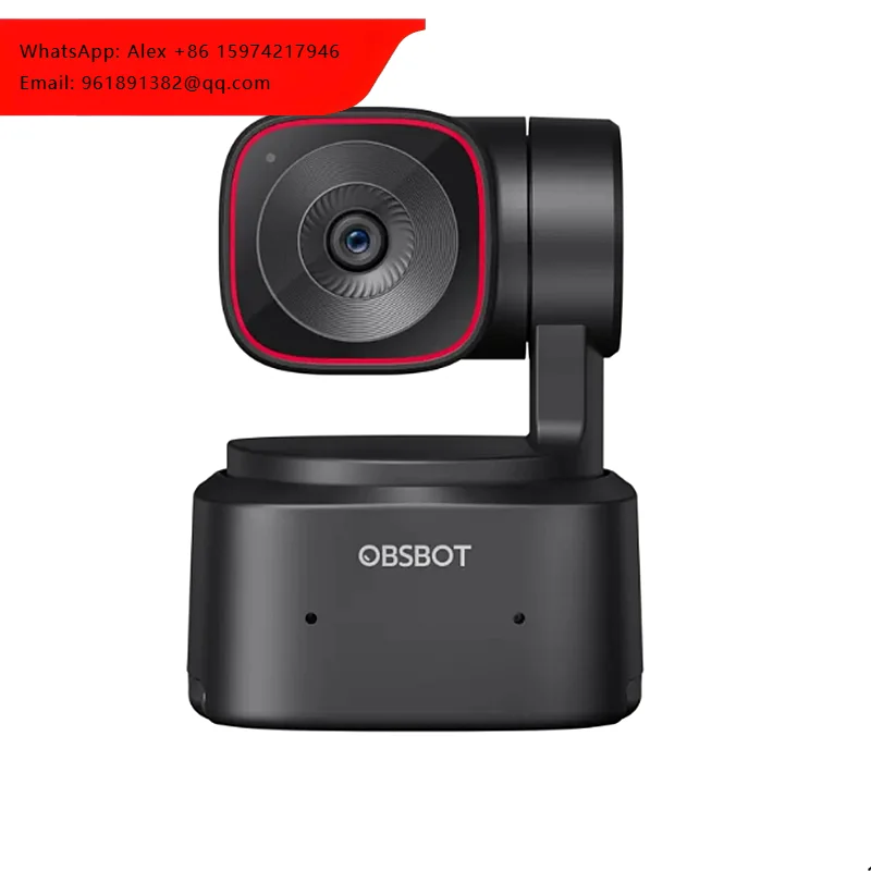 

OBSBOT Tiny 2 Lite AI Tracking PTZ Camera Gesture Control 60 FPS HDR CMOS Image 4K Webcam With Microphone