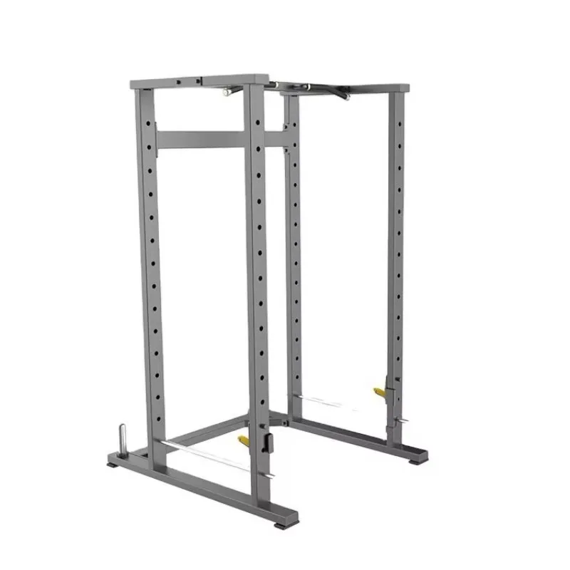 Metal Power Cage-Adjustable Portable Fitness Power Rack for Home Barbell Training Safety-Focused Equipment
