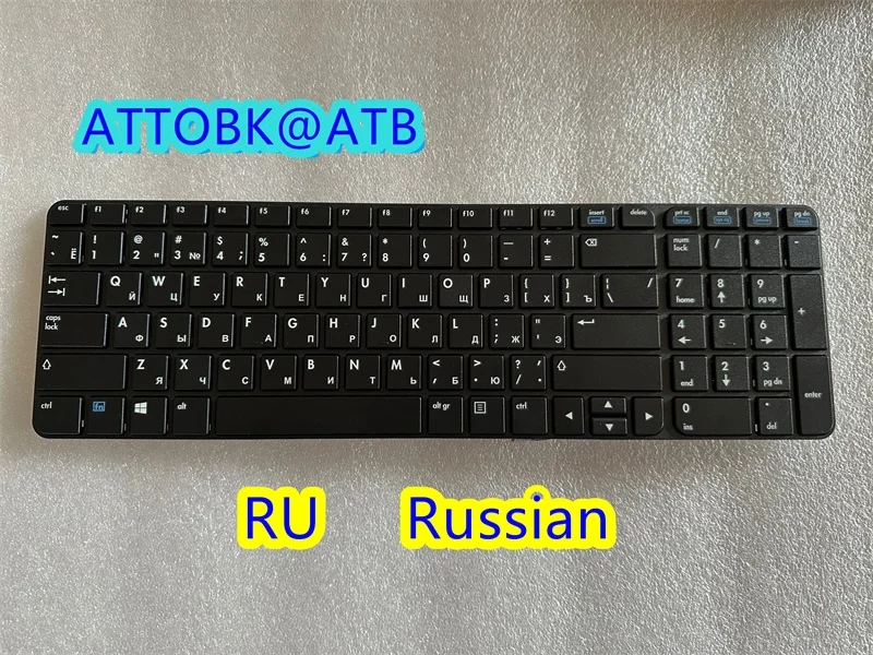 

Новая английская/французская/Русская клавиатура для ноутбука HP LCD 8500 AF644A LCD8500 US/FR