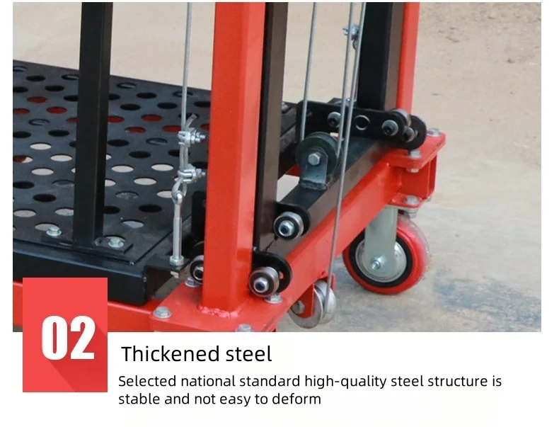 Electric Scaffolding for Construction Decoration Ladder Electric Lifting Scafold Aluminium Climbing Lift Platform Scaffoldings