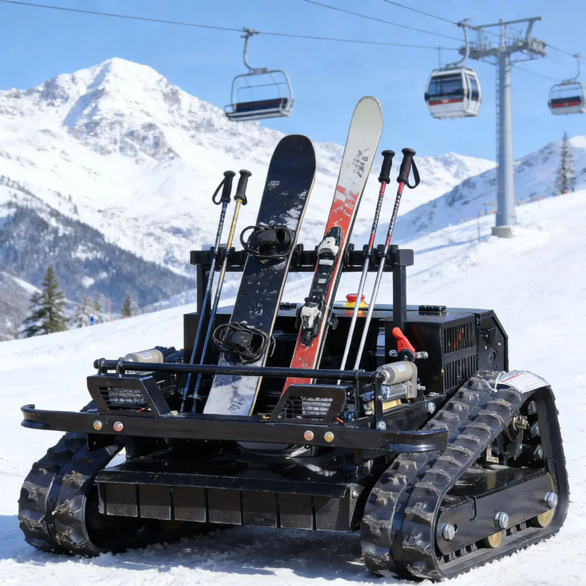 

Индивидуальный CE EPA 4-тактный бак для скалолазания, лопата для выдувания снега, нулевое вращение, чистка резиновой гусеницы, газонокосилка с дистанционным управлением