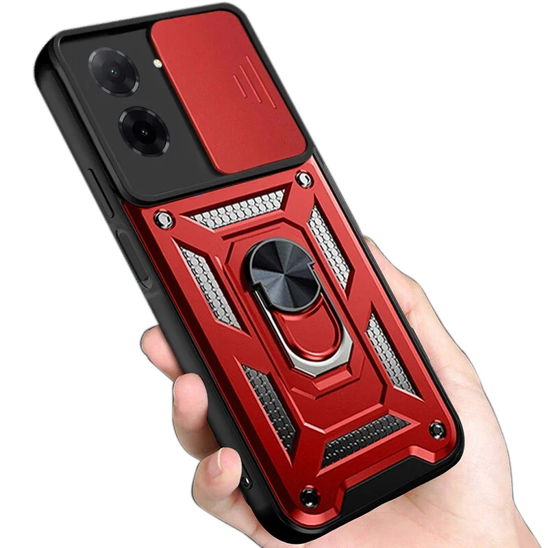 

For Redmi A5 A3 X A3X Slide Camera Lens Protector Armor Case For Xiaomi Poco C71 A5 Military Grade Bumpers Ring Cover
