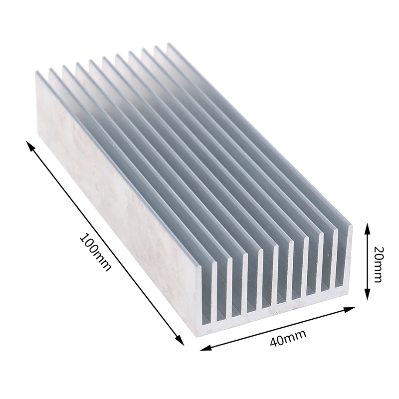 Extrudierter Aluminium-Kühlkörper für Hochleistungs-LED-IC-Chip-Kühler -