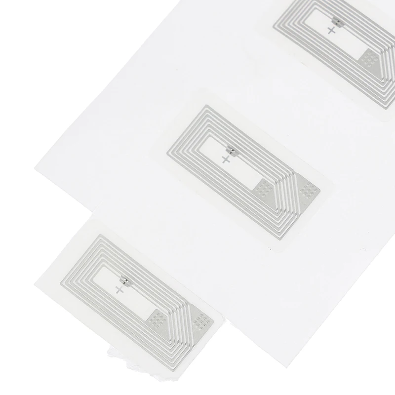 10 Stuks Nfc Chip Ntag213 Sticker Natte Inlay 2*1Cm 13.56Mhz Rfid Ntag213 Label Label Dropshipping