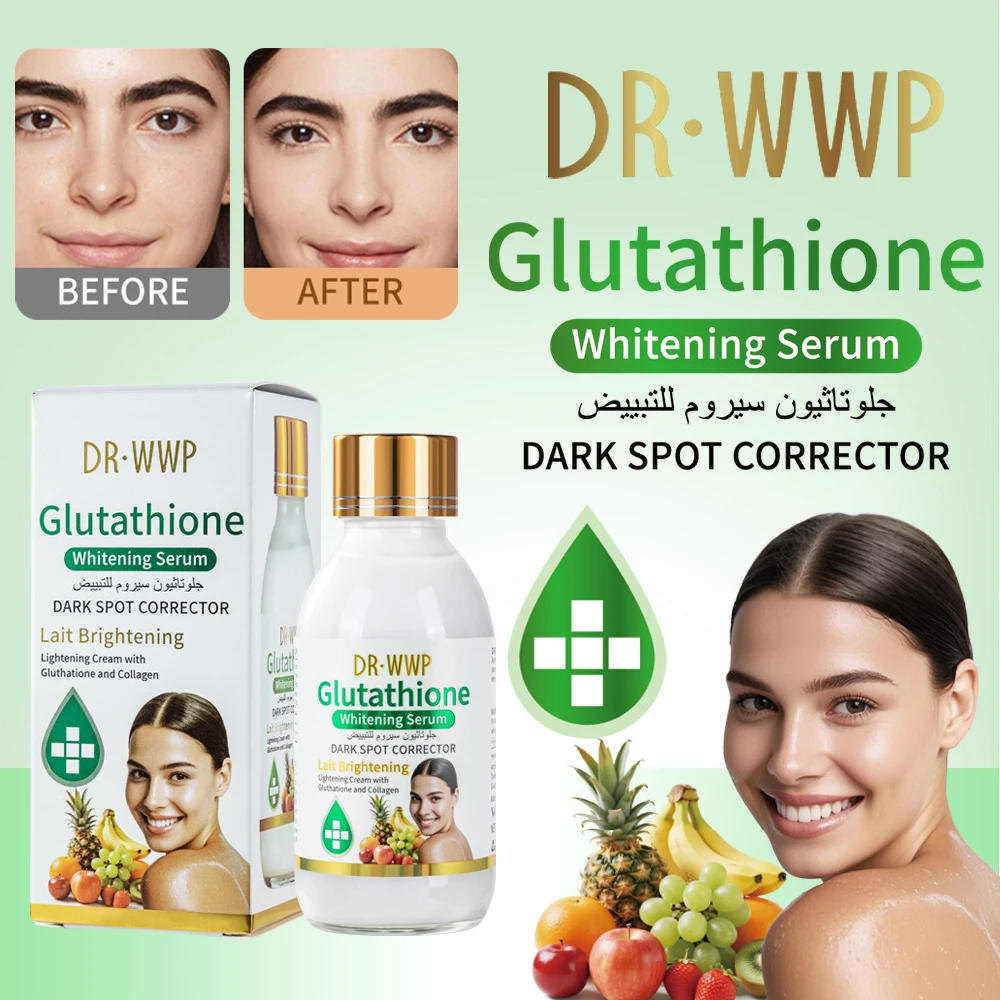 Glutathione AHA Essence Original Solution Face Serum Brightning Moisturizing Turmeric Repair Anti Aging Lifting Facial Skincare