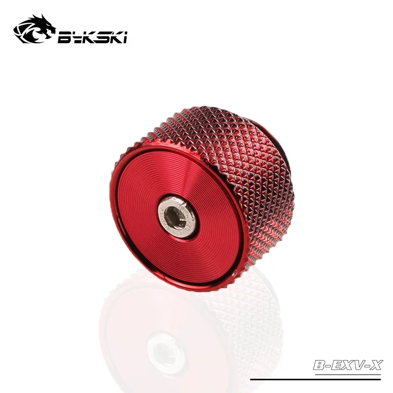 BYKSKI G1/4\'\' Release Air Plug Brass Manual exhaust valve air evacuation valve Sealing Lock for water cooling system