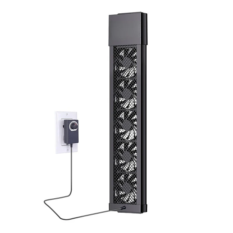Powerful Window Ventilation Fan No Drill Silent Extendable Exhaust Fan