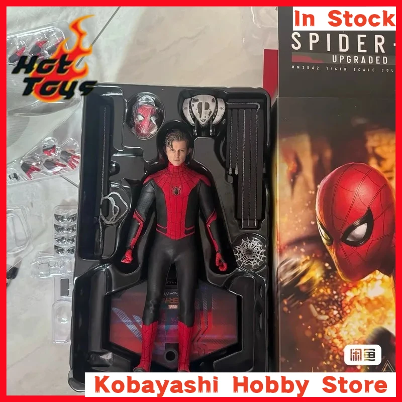 In Stock Genuine Hot Toys MMS542 Avengers: Infinity War Iron Spider (Upgrade Suit) 1/6 Action Figure Collectible Gift