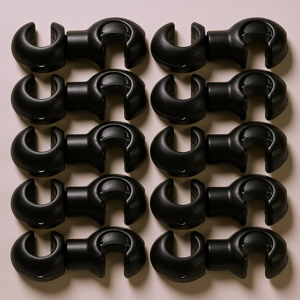 

10Pcs Cable Organizer Bike Brake Buckle Center-Rotating Hooks for Road Bikes Brake Gear Cable Clamp Cycling