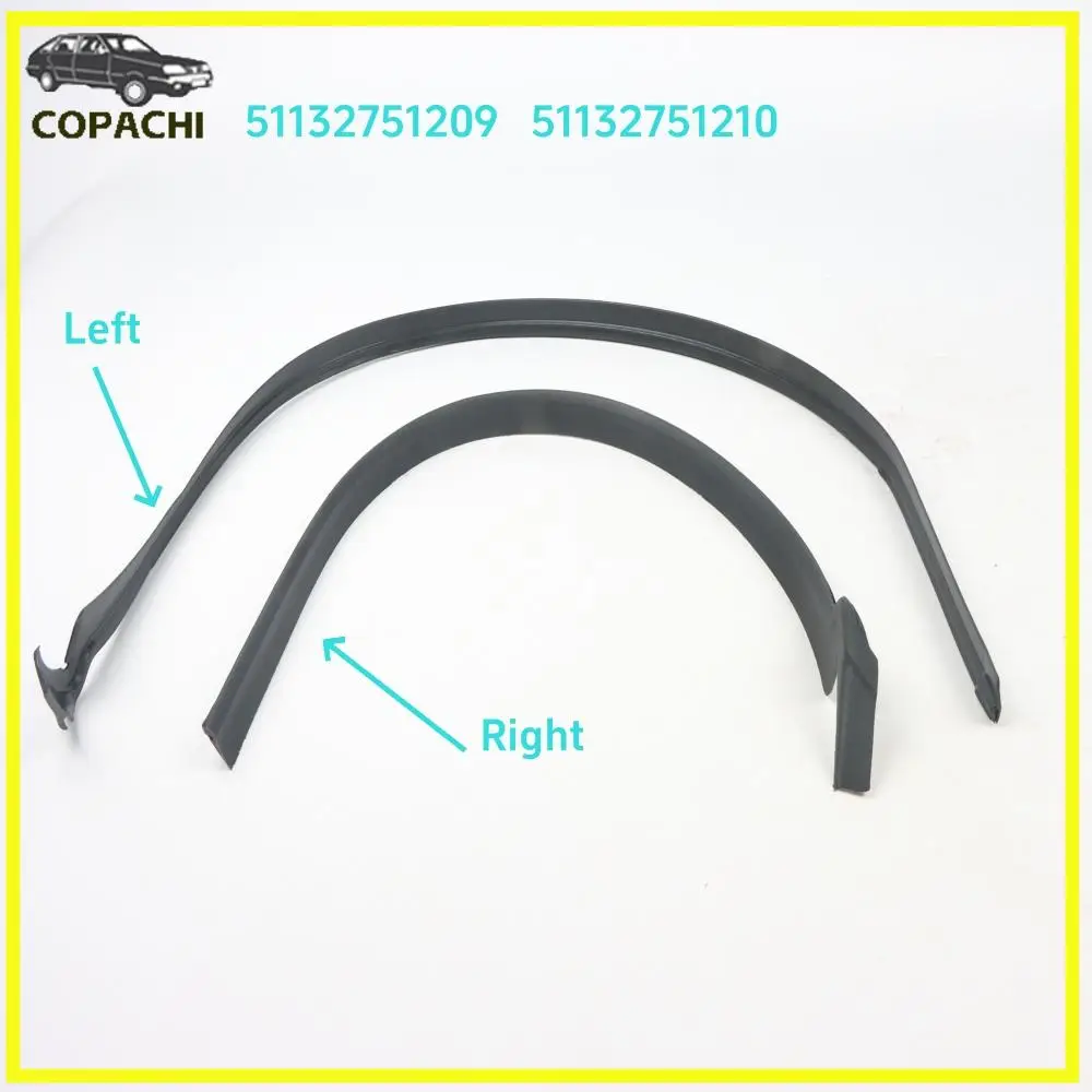 51132751209 51132751210 2pcs Windshield Cowl Cover Apron Seal Trim Strip For 2007-2015 BMW Mini Cooper R55 R56 R57 Car Part