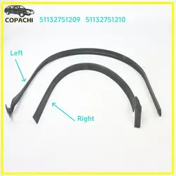 51132751209 51132751210 2pcs Windshield Cowl Cover Apron Seal Trim Strip For 2007-2015 BMW Mini Cooper R55 R56 R57 Car Part